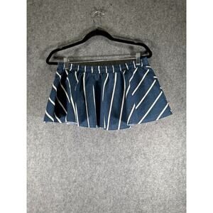 Faithfull The Brand Skirt Women 8 Micro‎ Mini Striped Stretch Festival Feminine